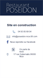 Mobile Screenshot of poseidon-nice-06.com